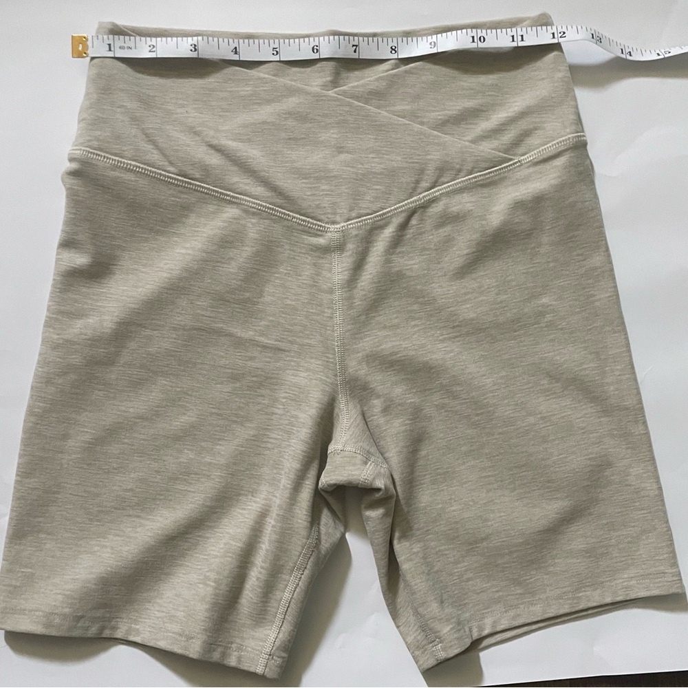 Abercrombie & Fitch Beige Bike Shorts